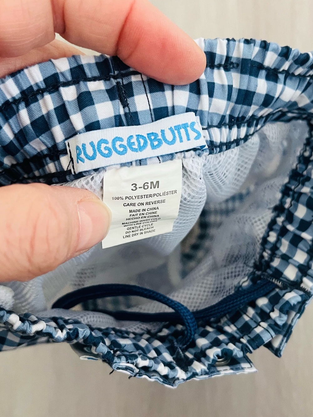 Rugged Butts boys swim trunks + rash guard - Picture 4 of 9